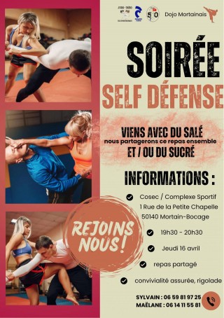 Image de l'actu 'Soirée Self défense'