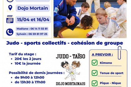 Stage avril 2026