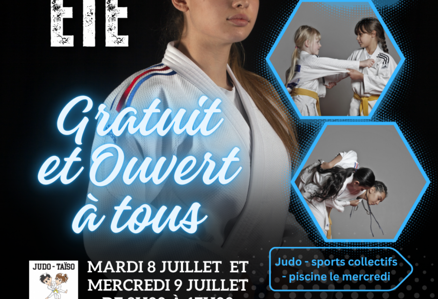 Stage judo été 2025